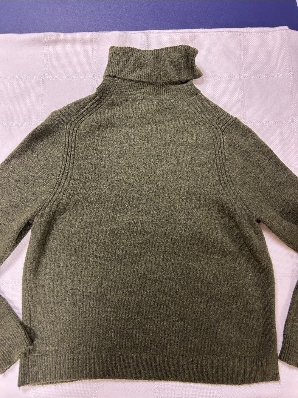 a new day Olive Turtleneck Sweater - Men's Knit Pullover image 4